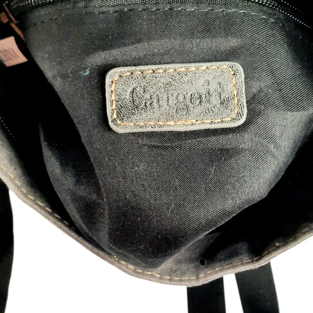 Cargoit Grey Canvas Crossbody Bag - Picture 5 of 5